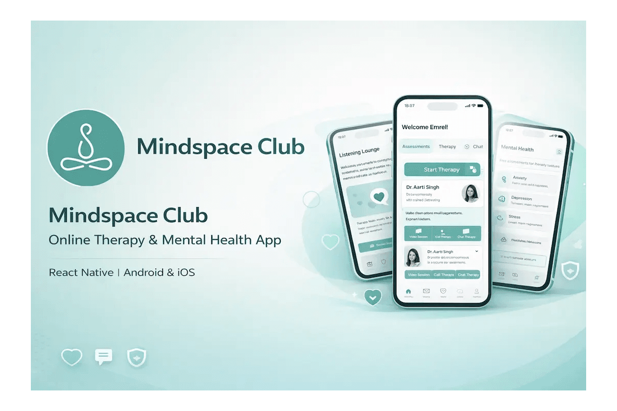 Mindspace Club – Online Therapy & Mental Health App